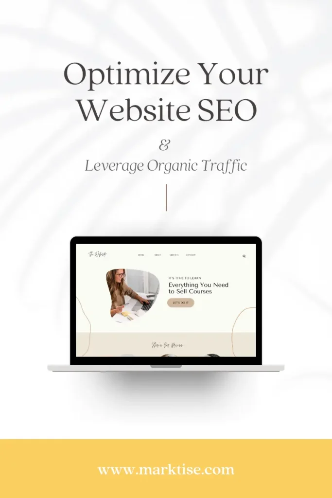 Optimize your website SEO